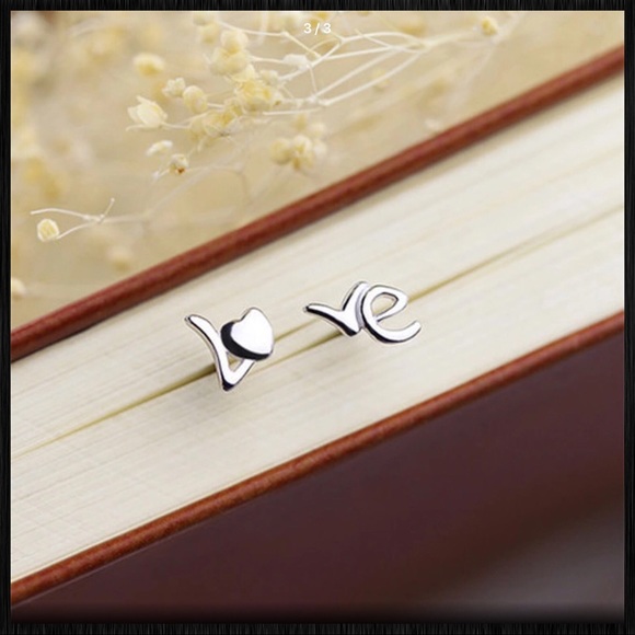 Love Stud Earrings ❤️ - Picture 5 of 5